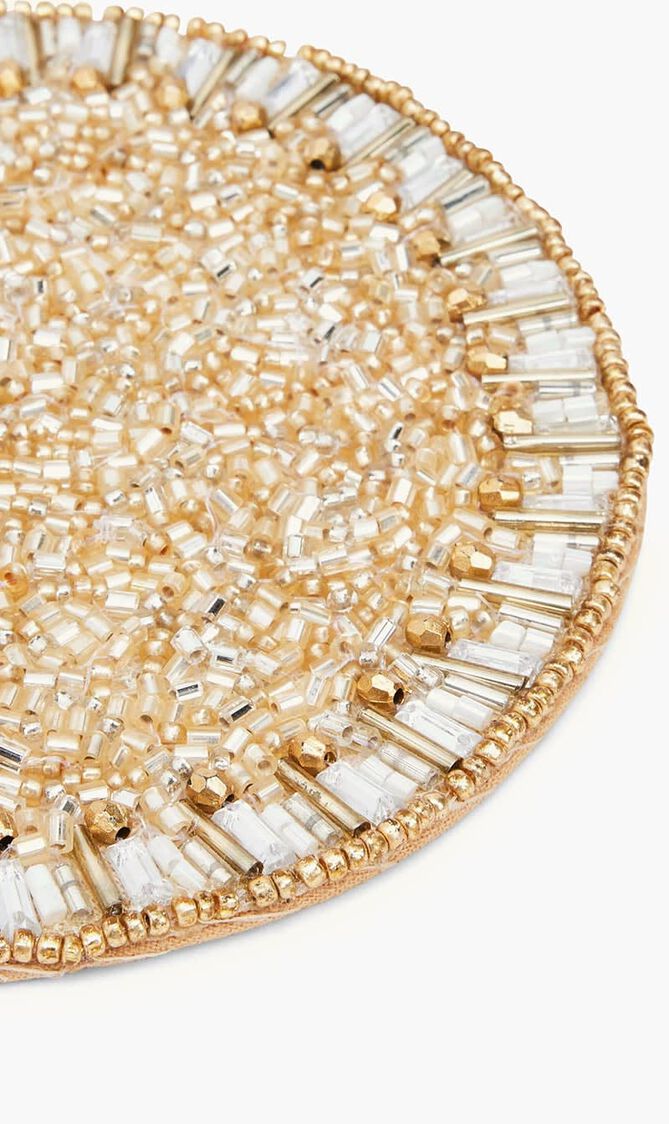 Bevel Coasters Gold Set Of 4