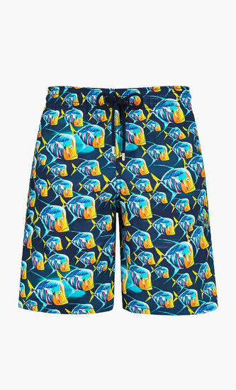 Fish Printed Shorts