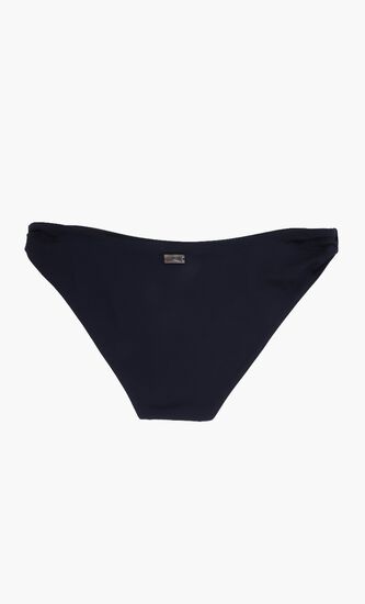 Noir Solid Bikini Bottom