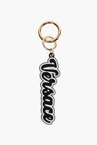 KEYRING OUTLINE VERSACE LOGO SILICONE