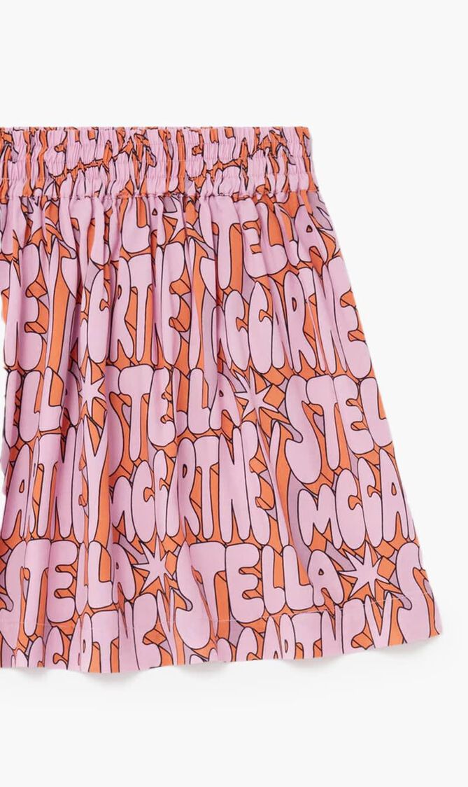 Girl Cosmic Stella Lettering Skirt