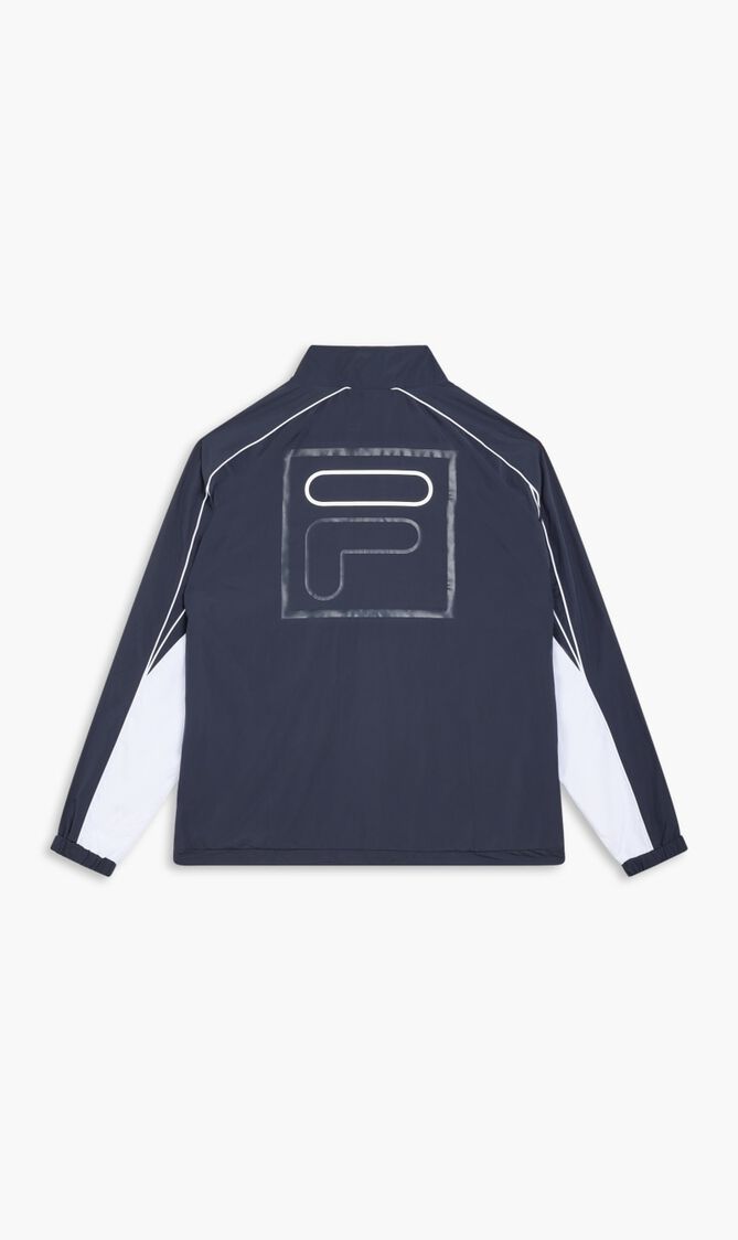 TRACK JACKET WITH F_BOX LOGO ON THE BACK