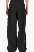 OW EMB DRILL CARGO PANT BLACK BLACK