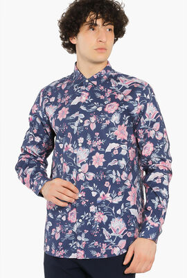 Floral Print Long Sleeves Shirt