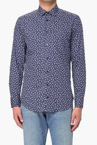 Paisley-Printed Buttoned Shirt