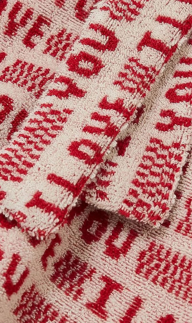 Jacquard Knit Terry Shorts