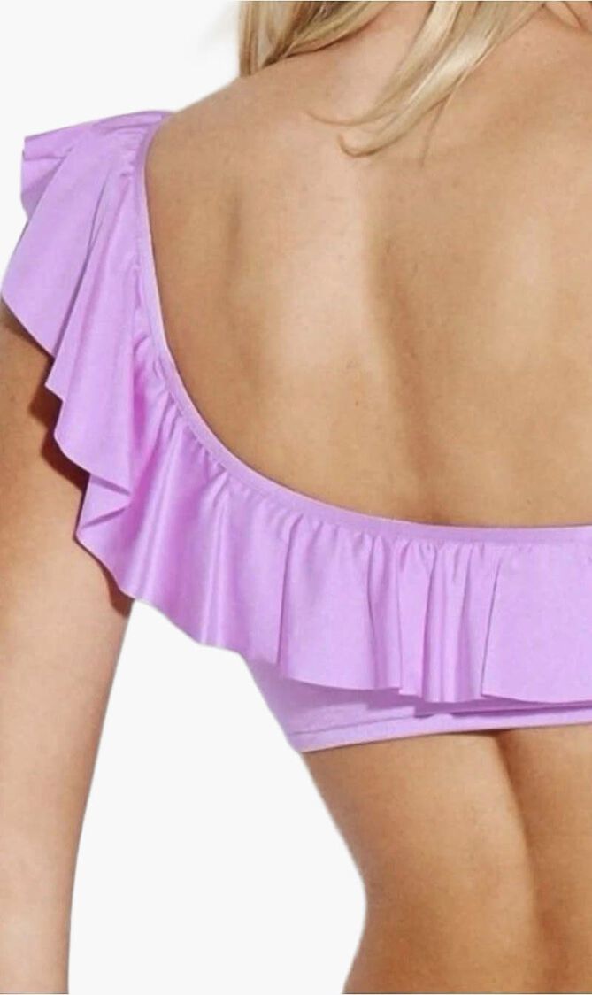 Shine On One Shoulder Bikini Top