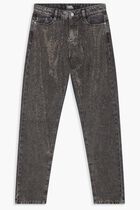 RHINESTONE SPLASH DENIM PANTS