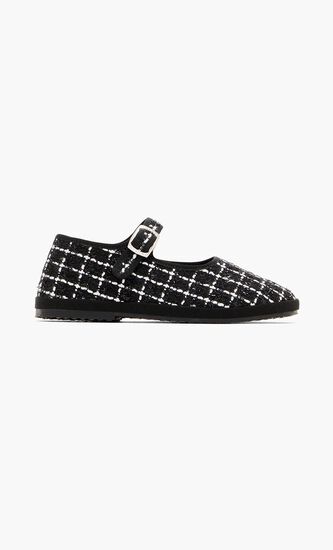 Bambina Tweed Mary Jane Shoes