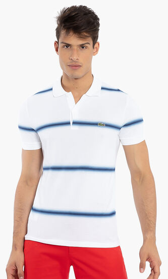 Stripes Regular Fit Polo Shirt