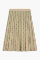 TORY SPORT PLEATED JACQUARD TECH KNIT SKIRT
