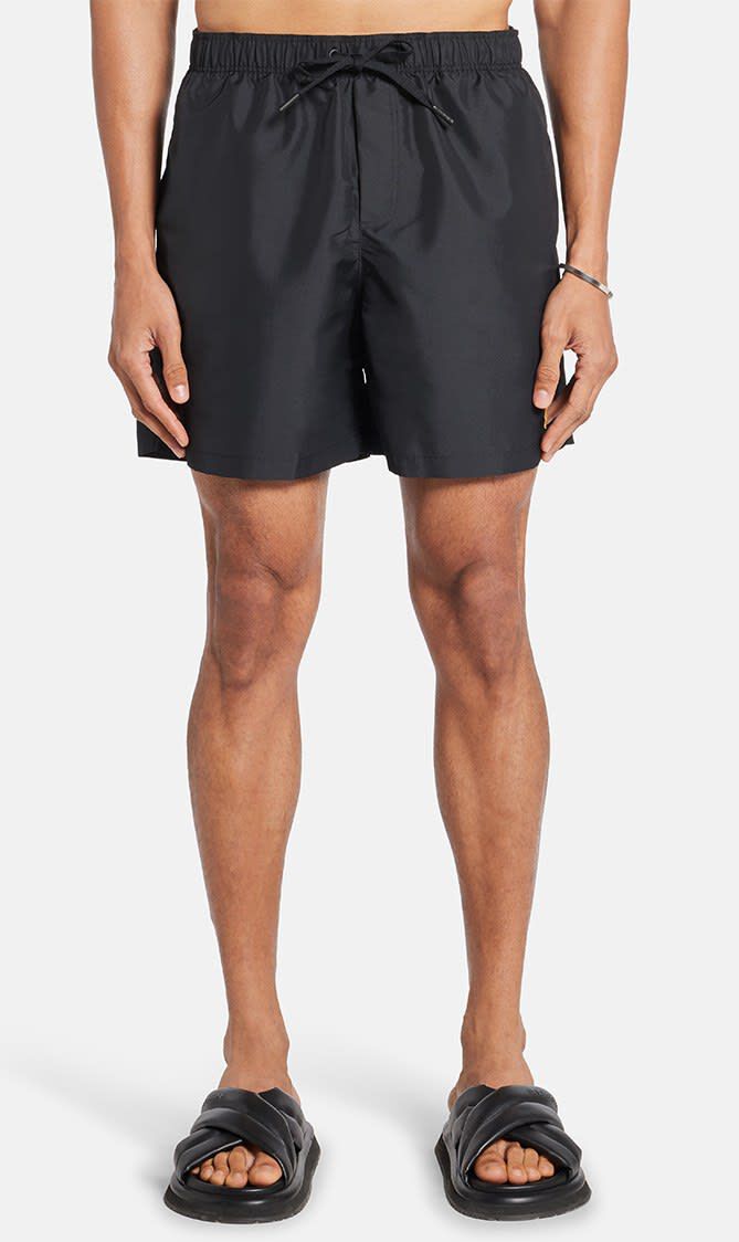 SWIM SHORTS NYLON GOLFO RECYCLED+MEDUSA PATCH
