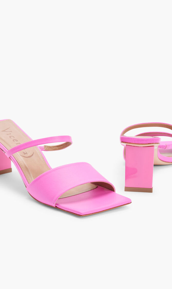 SANDAL MULES LOW HEEL
