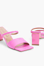 SANDAL MULES LOW HEEL