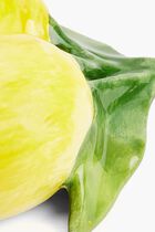 منحوتة بتصميم الليمون صغيرة جدًا صفراء