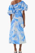 Cadence Ruched Midi Dress