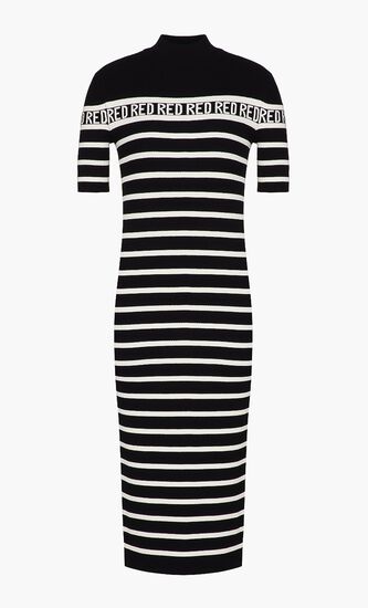 Stretchable Striped Dress