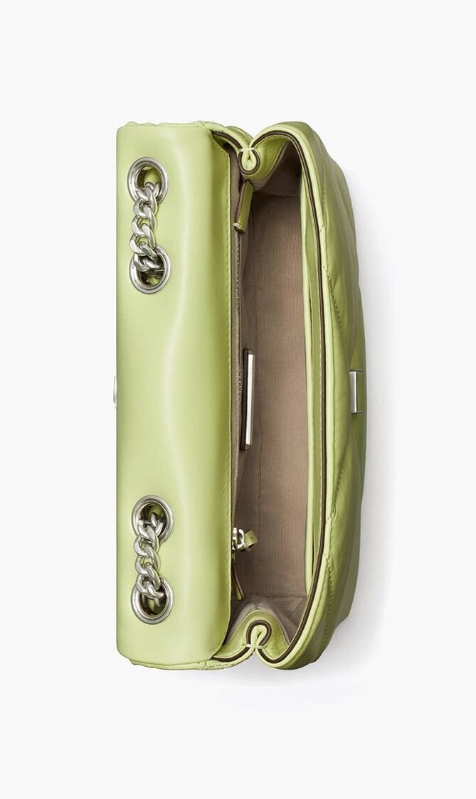 KIRA DIAMOND QUILT SMALL CONVERTIBLE SHOULDER BAG