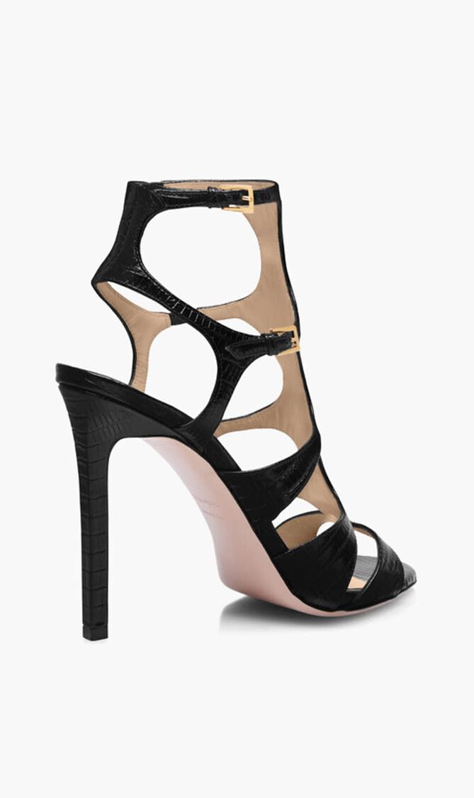 Laminated Leather Sandals