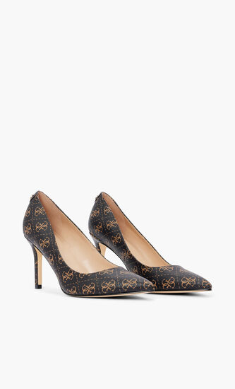 Logo Pump Heels