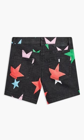 Star Denim Shorts