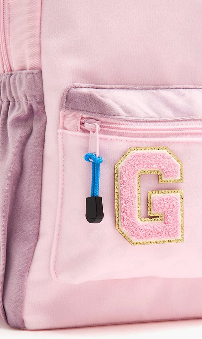 Chenille Sparkle Letter 'G' patch