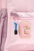 Chenille Sparkle Letter 'G' patch