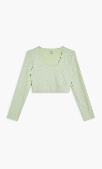 DANA LS CROP TOP