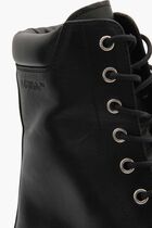 COMBAT LACE UP BOOT BLACK BLACK