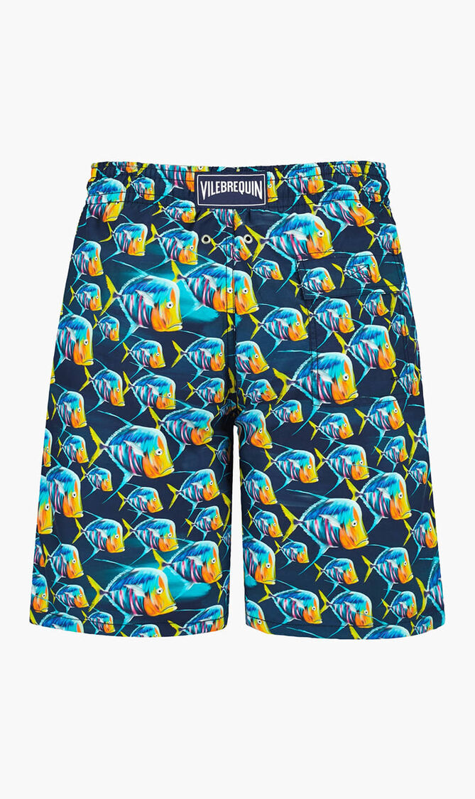 Fish Printed Shorts