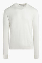 Greca Semi Sheer Knit Sweater