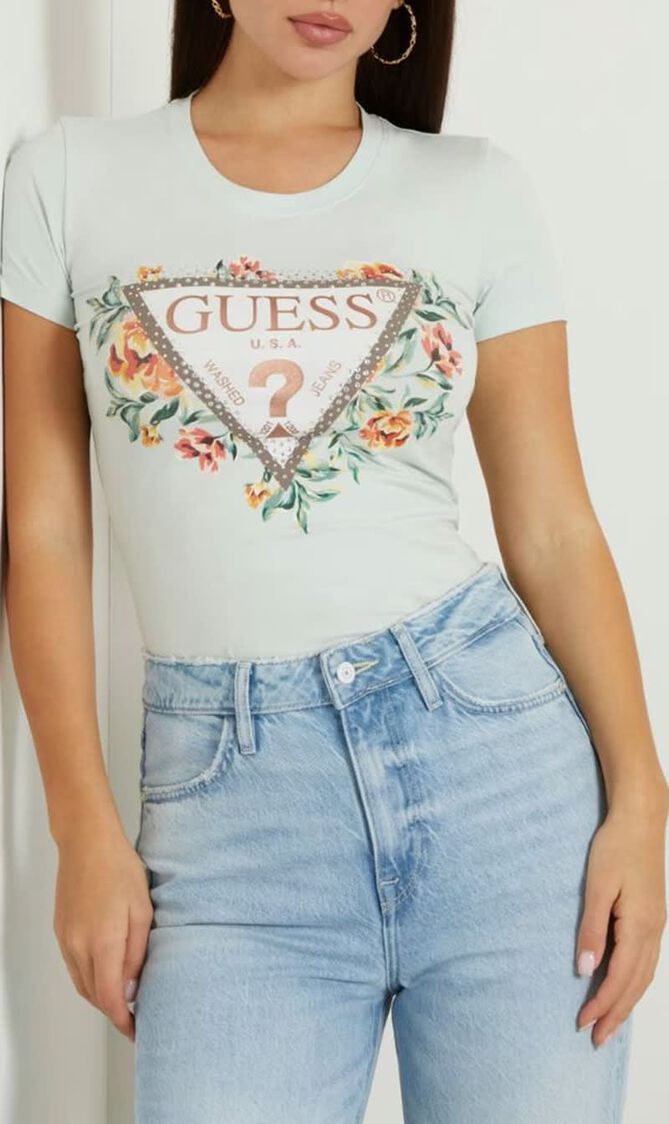 Triangle Floral T-Shirt