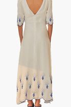 Sea of Fish Midi Dress