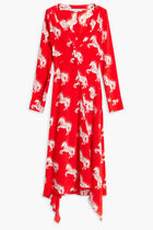 PIXEL HORSES LONG DRESS