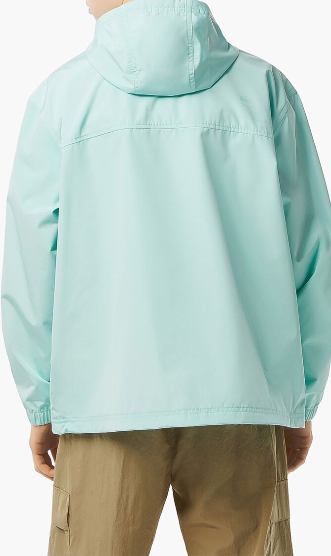 Cropped Pull Hooded Jacket