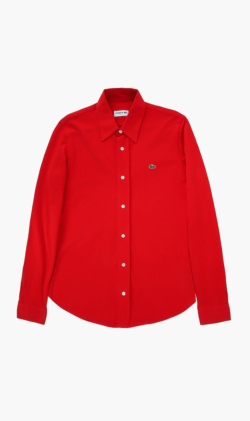 Lacoste button shirt best sale