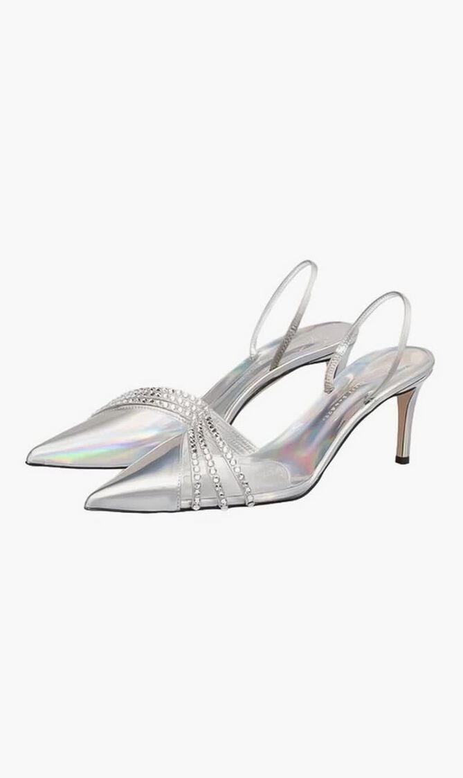 Crystal Rhinestone Slingbacks