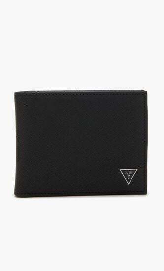 Certosa Black Billfold Wallet