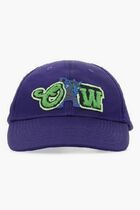VARSITY BASEBALL CAP PURPLE GREEN FLUO