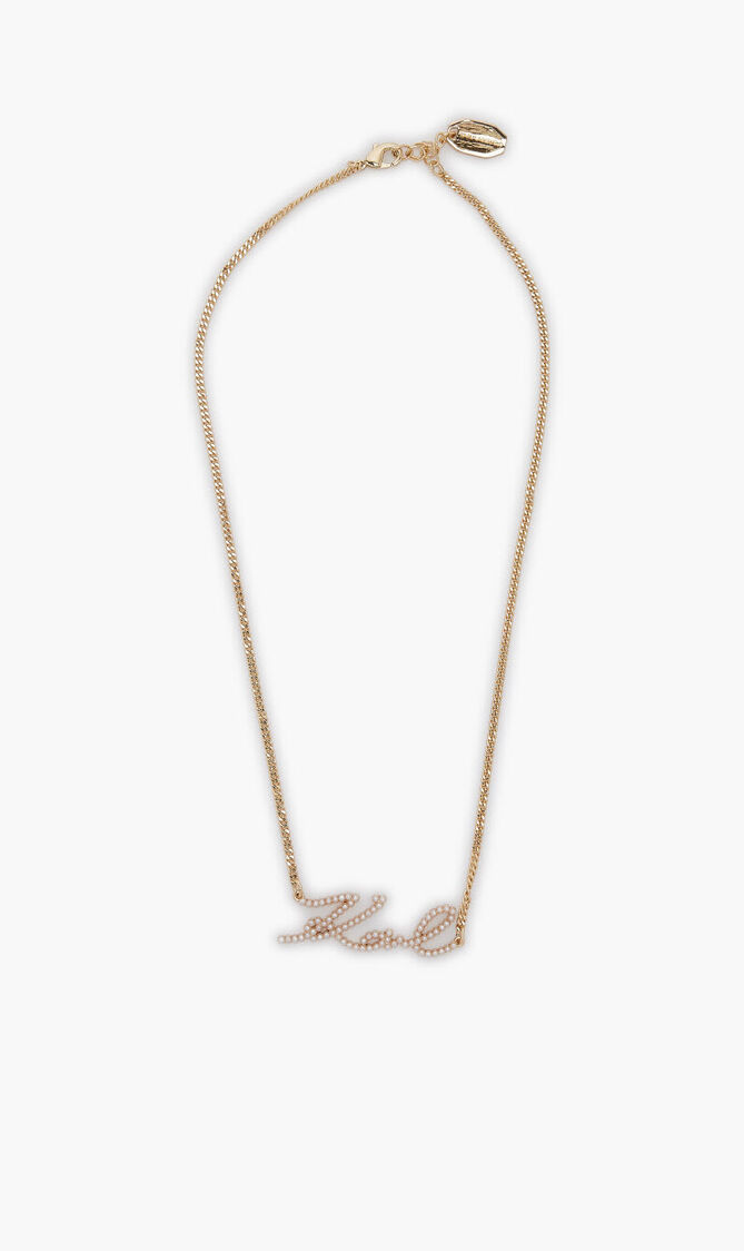 KSIGNATURE PEARLS SM NECKLACE