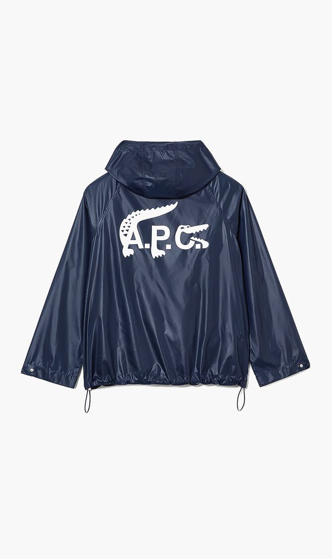 Water Resistant Cotton Blend Short Hooded Jacket Water Resistant Cotton Blend Short Hooded Jacket