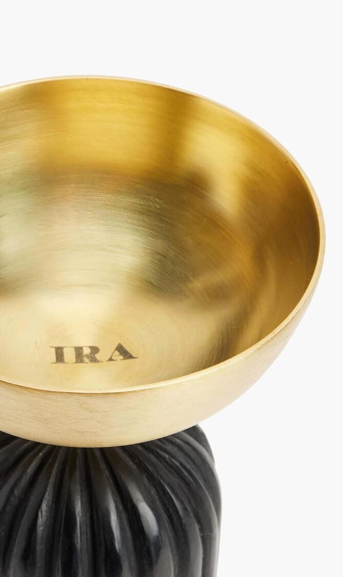 Aadya Diya Tea Light Holder Small Black