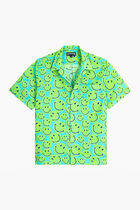 All Over Smiley Print Shirt