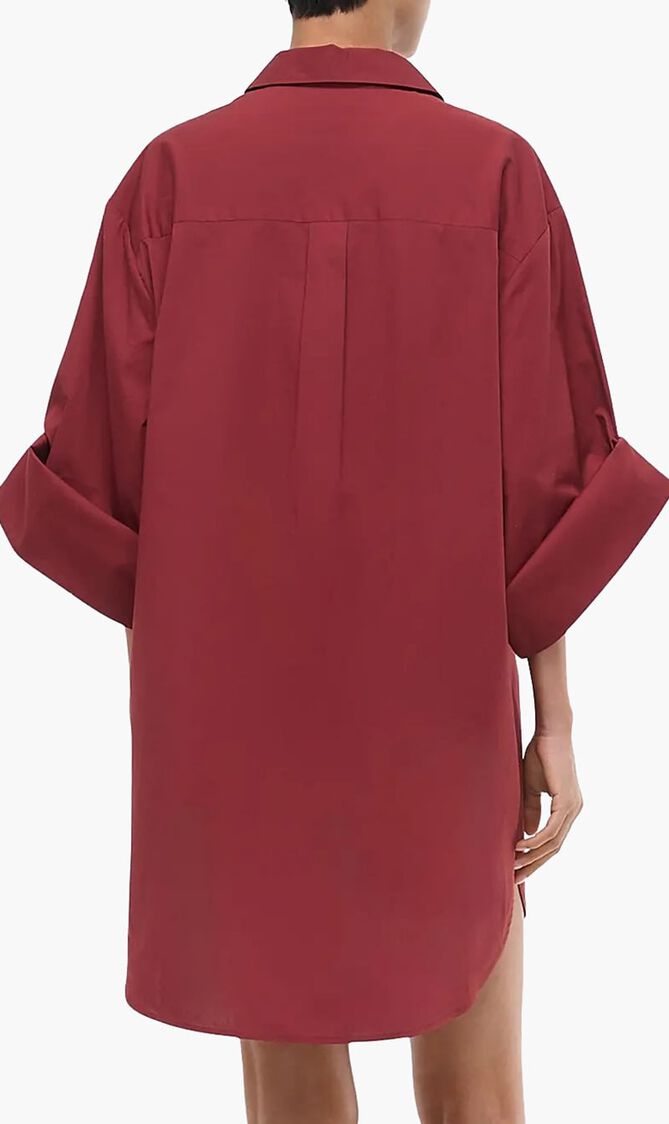 Nico Cotton Poplin Shirtdress