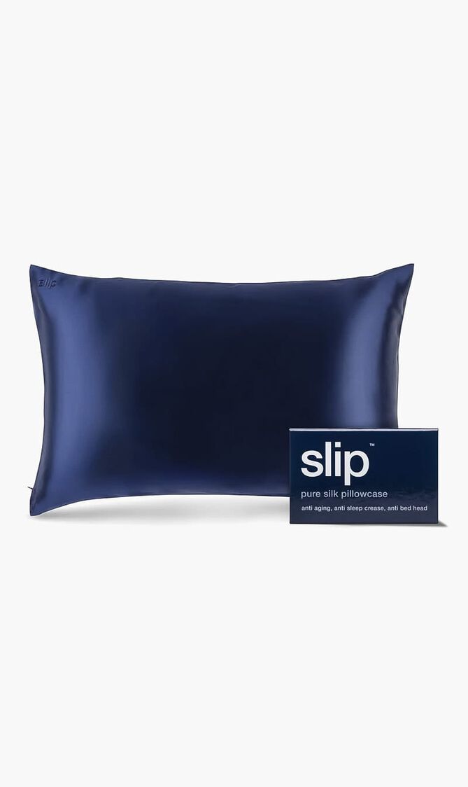NAVY QUEEN ZIPPERED PILLOWCASE
