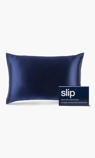 NAVY QUEEN ZIPPERED PILLOWCASE