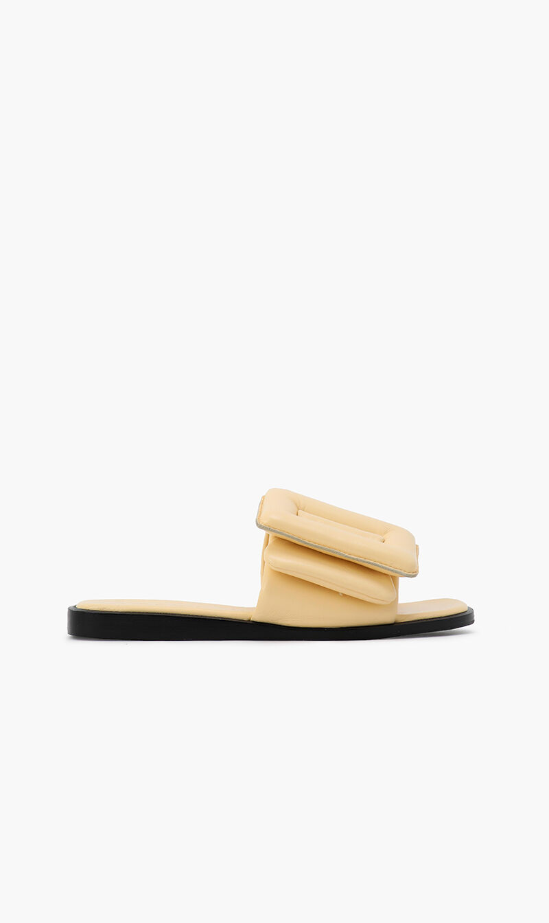 Buy BOYY Puffy Belt Buckle Sandals for AED 395.00 The Deal Outlet
