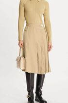 Deconstructed Wool Skirt