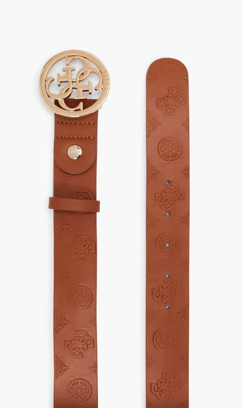 Guess brown belt top