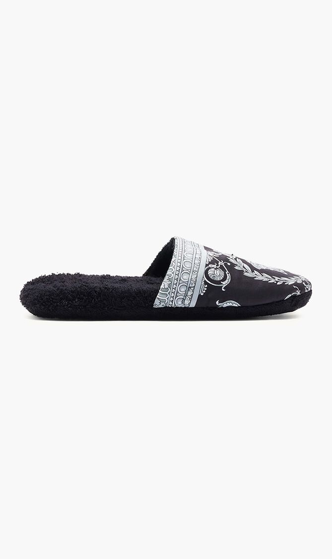 Buy VERSACE I Love Baroque Slippers Black for AED